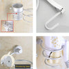 Hair Dryer Holder Wall Mount Hanging Rack Organizer Hook Spiral Bathroom Bracket