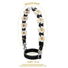 For 16-40oz Stanley Mug Lanyard Silicone Loop Boho Daisy Cute Flower Hand-Woven Mug Cover(Purple)