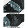 SULAITE Motorcycle Anti-fall Touch Screen Breathable Mesh Cycling Gloves, Size: XL(Black Blue)