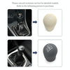 For Volkswagen 5-speed Car Silicone Dustproof Shift Knob Gear Protective Cover (Black)