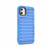 For iPhone 11 High Transparency TPU Hybrid PC Airbag Phone Case(Transparent Blue)