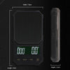 Charging Model 2kg/0.1g Portable Toolbox Digital Scale Jewelry Weighing Tool with Timing