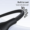 Baseus Flash Series 3 100W 3 in 1 Type-C to 8 Pin and Dual Type-C Fast Charging Data Cable, Length: 1.5m(Black)