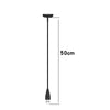 For Fitbit Luxe Smart Watch Magnetic Charger USB Charging Cable with Reset Button, Length:50cm