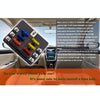 1 in 6 Out 6 Way Circuit Fuse Box Screw Terminal Section Fuse Holder Kits with LED Warning Indicator for Auto Car Truck Boat