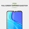 For Xiaomi RedMi 9 MOFI 9H 2.5D Full Screen Tempered Glass Film(Black)