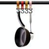 Outdoor Camping Tent PU Leather Multifunctional Storage Hook(Black)