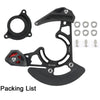 WEST BIKING YP0719259 Mountain Bike Chain Guide Support 32T-38T Gear Piece(Black)