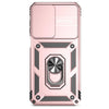 For Samsung Galaxy A16 5G Sliding Camshield Holder Phone Case(Rose Gold)