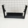 Stretchable Under Desk Cable Management Tray Carbon Steel Cable Organizer Cable Storage Rack(White)