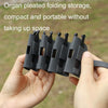 Sunnylife MM3-SN443 For Mini 3 Pro Propeller Blades + Silicone Folding Storage Bag(Blue Strip+Gray Bag)