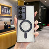 For Samsung Galaxy S25 Ultra 5G Imitation Original Magsafe TPU Phone Case(Black)