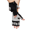 BOODUN B171069 Sailing Gloves Fitness Outdoor Half Finger Rock Climbing Gloves, Size: L(Black)