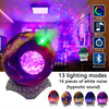 K850 LED Dinosaur Egg Remote Control Bluetooth Star Projection Light with Speaker Function(Interstellar Blue)
