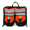 Waterproof Dog Boots, Medium (M, Orange), Non-Slip & Durable