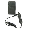 Digital Camera Battery Charger for Samsung SLB1437(Black)