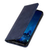 For Alcatel 3X 2020 Magnetic Crazy Horse Texture Horizontal Flip Leather Case with Holder & Card Slots & Wallet(Blue)