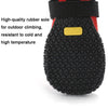 HCPET Non-Slip Dog Shoes, Breathable & Durable, Black, Size 1