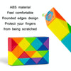 Children Puzzle Toy Color Variety Segment Magic Ruler, Spec: Hollow-24 Sections