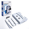 OIVO IV-P5249 Dual-Charge Cooling Base Bracket Disc Storage Rack With Earphone Bracket Suitable For PS5(White)