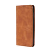 For Alcatel Axel / Lumos Skin Feel Magnetic Horizontal Flip Leather Phone Case(Light Brown)