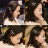 Geometric Irregular Pearl Hairpins Girls Delicate Hair Grip(Rectangle)