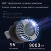 1 Pair G8 Plus H7 DC9-16V / 30W / 8000LM / 6000K IP67 Car LED 3570 Lamp Beads Headlight(White Light)