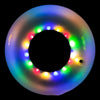 Children 56cm Inflatable Swimming Rings With Colorful Led Lights