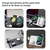 C30 15W 3 in 1 Magnetic Wireless Charger with Night Light(Black)