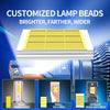 95W LED Three Copper Tube Aluminum Alloy Thick Headlight, Bulb: 9006