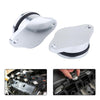4x33mm Car Swirl Flap Air Intake Aluminum Gasket Remove Repair Kit(Silver)