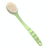 Long Handle Bath Brush Soft Hair Bath Brush with Massage Back Brush(Green)