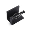 Stainless Steel Damping Paper Towel Holder Punch-free Roll Paper Storage Rack(Black)