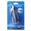A-886 Car Auto Shark Fin Dome Antenna Decoration for Honda Buick Nissan Hyundai Toyota Volkswagen Mazda(Dark Blue)