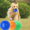 Sounding Hedgehog Ball Dog Toy - 9cm, Tough TPR, Medium/Large Dogs