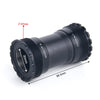 T47B30 Bottom Bracket Fits 86.5mm Width of Bicycle Frame(Black)