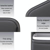 Car Seat Storage Bag With Waterproof Bucket Car Storage Multifunctional Trash Can(Red)