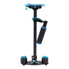 YELANGU 38.5-61cm Carbon Fiber Handheld Stabilizer for DSLR & DV Digital Video & Cameras, Capacity Range 0.5-3kg(Blue)