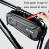 WILD MAN XT9 1.8L EVA Hard Shell Bike Front Beam Triangle Bag Electric Vehicle Waterproof Bag(Sun Pattern)