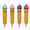 2 PCS TTPU1149 Smiley Ice Cream Slow Rebound Decompression Toy(Dark Blue)