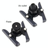Universal Car Air Vent Mount Phone Holder Stand, Clip Width: 6-8.5cm, For iPhone, Galaxy, Sony, Lenovo, HTC, Huawei and other Smartphones (Black)