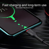 IVON CA81 8 Pin Fast Charging Data Cable, Length: 33cm (Black)
