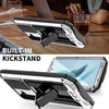 For Samsung Galaxy S25+ 5G R-JUST Sliding Camera Life Waterproof Holder Phone Case(Silver)