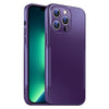 For iPhone 13 Pro Max Blade Slim AG Matte Shockproof Phone Case(Dark Purple)