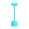 Long Handle Pet Comb with Base & Rattle (Blue) - Cat & Dog