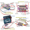 Compatible Version 12V Digital Display DIY Battery Spot Welding Machine Pen Control, Style:6 Square Pen With Case