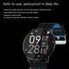 Q88 Smart Watch IP68 Waterproof Men Sports Smartwatch Android Bluetooth Watch Support Heart Rate / Call Reminder / Pedometer / Sleep Monitoring / Tracker(Black Green)