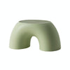 Simple Circular Small Bench Home Round Children Stool for Shoe Stool(Green)