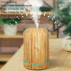 STB-105 Wood Grain Aromatherapy USB Air Purifier(Dark Wooden Grain)