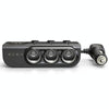 120W Digital Display Cigarette Lighter Car Fast Charging Charger(Black)